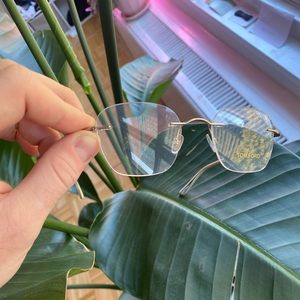 Tom Ford Rimless TF5341 Gold Glasses